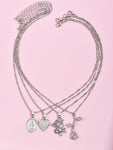Fashion Rose Love Angel Necklace