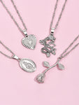 Fashion Rose Love Angel Necklace