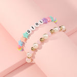Girls Beads & Stars Bracelet